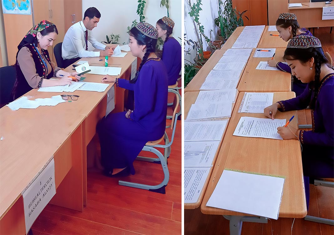 Balkan welaýat maliýe-ykdysady orta hünär okuw mekdebine okuw üçin resminamalar kabul edilip başlandy.