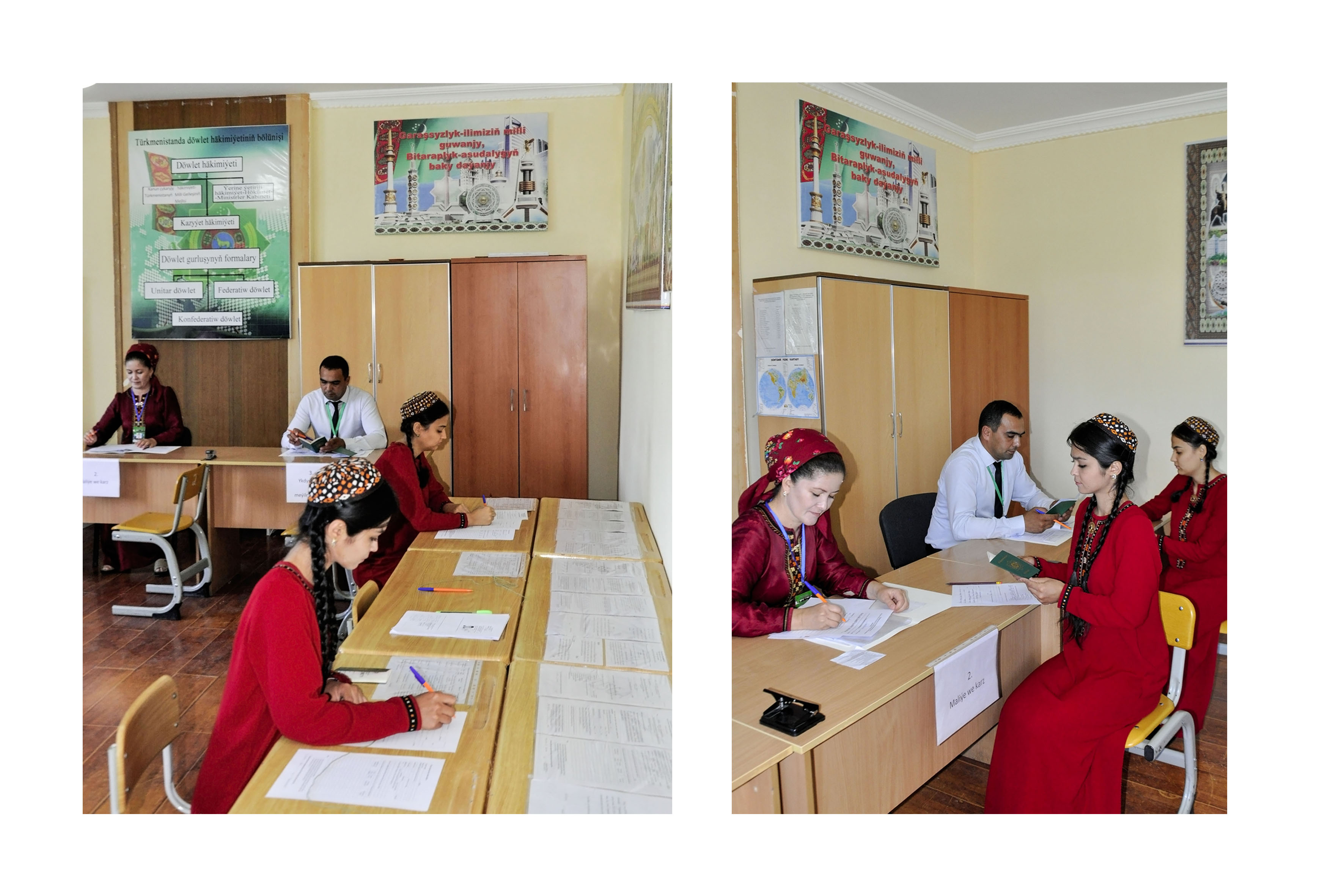 Balkan welaýat maliýe-ykdysady orta hünär okuw mekdebine okuw üçin resminamalar kabul edilip başlandy.